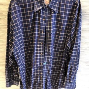 Brooks Brothers XL navy dress shirt